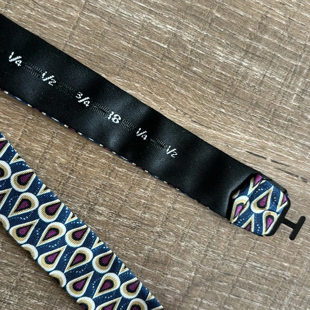 Dwyane Wade for The Tie Bar Men's Silk Adjustable Bow Tie